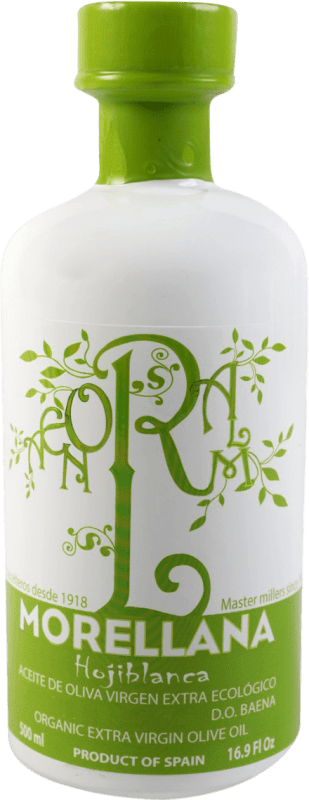 19,95 € 送料無料 | オリーブオイル Sucesores Hnos. López Morellana Vidrio D.O. Baena アンダルシア スペイン Hojiblanca ボトル Medium 50 cl