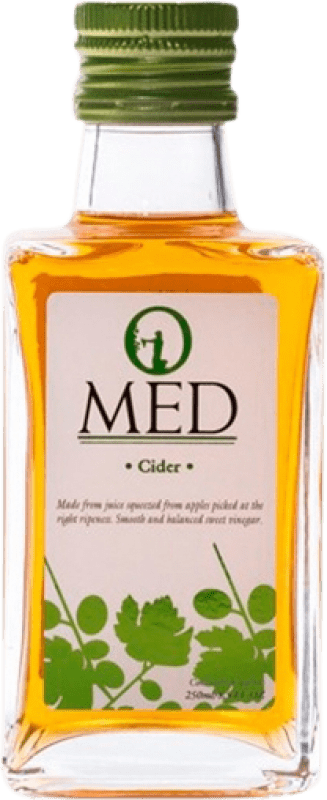 10,95 € Free Shipping | Vinegar Venchipa O-Med Catalonia Spain Small Bottle 25 cl Glass Manzana — Apple, Cider