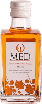 11,95 € Spedizione Gratuita | Aceto Venchipa O-Med Vinagre de Vino Vidrio Catalogna Spagna Moscato Giallo Piccola Bottiglia 25 cl