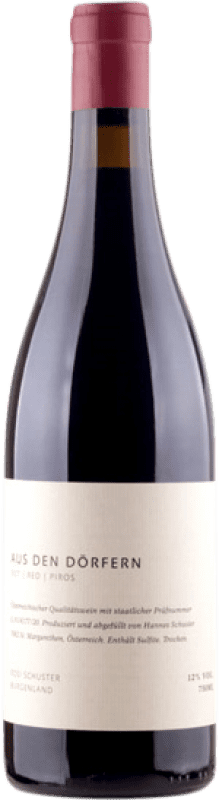 24,95 € Envío gratis | Vino tinto Weingut Rosi Schuster Aus den Dorfern Tinto I.G. Burgenland Burgenland Austria Blaufränkisch, Saint Laurent Botella 75 cl