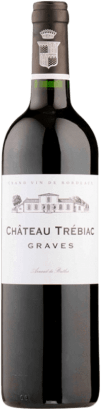 19,95 € Envoi gratuit | Vin Rouge Vignobles de Butler. Château Trébiac A.O.C. Graves Bordeaux France Merlot, Cabernet Sauvignon Bouteille 75 cl