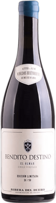 128,95 € Бесплатная доставка | Красное вино Bendito Destino El Olmar D.O. Ribera del Duero Кастилия-Леон Испания Tempranillo — Темпранильо Бутылка 75 cl