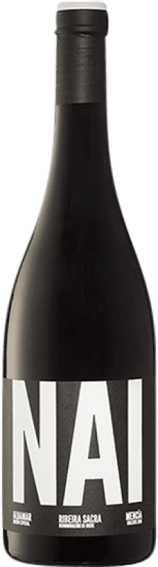 22,95 € Envío gratis | Vino tinto Albamar Fusco Edición Especial Nai D.O. Ribeira Sacra Galicia España Mencía Botella 75 cl