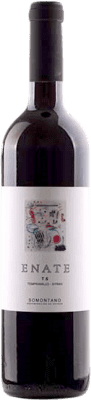 10,95 € Free Shipping | Red Wine Enate Enate TS Tempranillo Syrah D.O. Somontano Aragon Spain Tempranillo, Syrah — Shiraz Bottle 75 cl