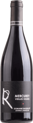 49,95 € Бесплатная доставка | Красное вино Francois Raquillet Vieilles Vignes A.O.C. Mercurey Бургундия Франция Pinot Black бутылка 75 cl