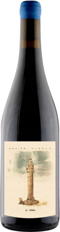 27,95 € Envío gratis | Vino tinto Adrian Alonso El Serbal D.O. Arlanza Castilla y León España Tempranillo, Garnacha, Viura, Albillo Botella 75 cl