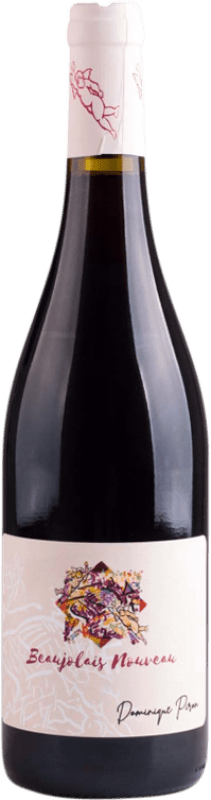 14,95 € Envio grátis | Vinho tinto Dominique Piron Le Nouveau A.O.C. Beaujolais Borgonha França Gamay Garrafa 75 cl