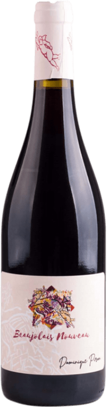 14,95 € Spedizione Gratuita | Vino rosso Dominique Piron Le Nouveau A.O.C. Beaujolais Borgogna Francia Gamay Bottiglia 75 cl