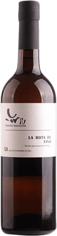 41,95 € Spedizione Gratuita | Vino Liquoroso Equipo Navazos La Bota 124 Amontillado, Fino D.O. Montilla-Moriles Andalusia Spagna Pedro Ximénez Bottiglia 75 cl