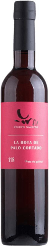 75,95 € Envío gratis | Vino Generoso Fortificado Equipo Navazos La Bota 118 Pata de Gallina Palo Cortado D.O. Jerez-Xérès-Sherry Andalucía España Palomino Fino Botella Medium 50 cl