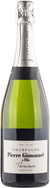61,95 € 免费送货 | 白起泡酒 Pierre Gimonnet Paradoxe A.O.C. Champagne 香槟酒 法国 Pinot Noir — 黑皮诺, Chardonnay — 莎当妮 75 cl