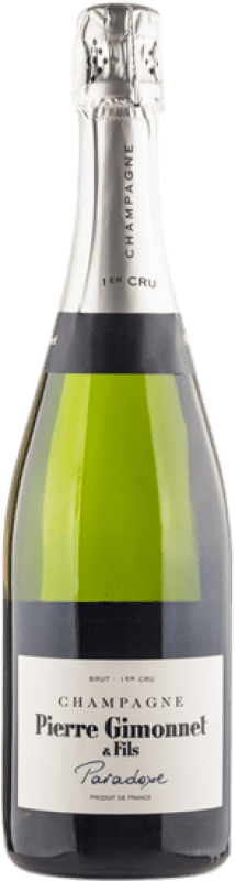 61,95 € Kostenloser Versand | Weißer Sekt Pierre Gimonnet Paradoxe A.O.C. Champagne Champagner Frankreich Spätburgunder, Chardonnay Flasche 75 cl