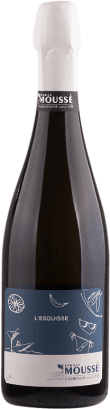 54,95 € Envoi gratuit | Vin Mousseux Blanc Cédric Moussé L'Esquisse A.O.C. Champagne Champagne France Pinot Noir, Pinot Meunier Bouteille 75 cl