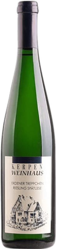 21,95 € Envío gratis | Vino Blanco Weingut Kerpen Erdener Treppchen Spätlese — VT Vendimia Tardía Q.b.A. Mosel Mosel Alemania Riesling Botella 75 cl