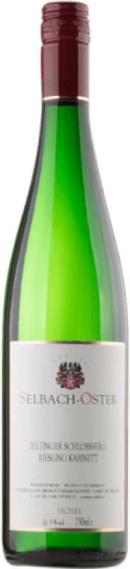 27,95 € Kostenloser Versand | Weißwein Selbach Oster Zeltinger Schlossberg Kabinett Q.b.A. Mosel Mosel Deutschland Riesling Flasche 75 cl