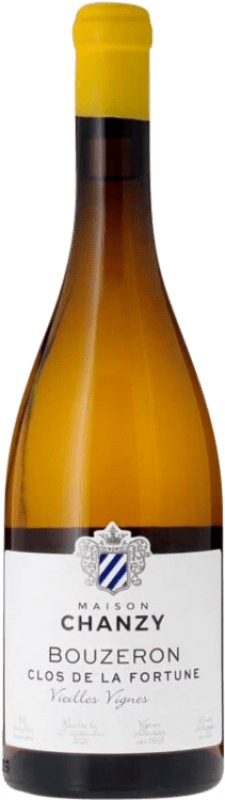 47,95 € Envio grátis | Vinho branco Chanzy Clos de la Fortune VV Vieilles Vignes A.O.C. Bouzeron Borgonha França Aligoté Garrafa 75 cl