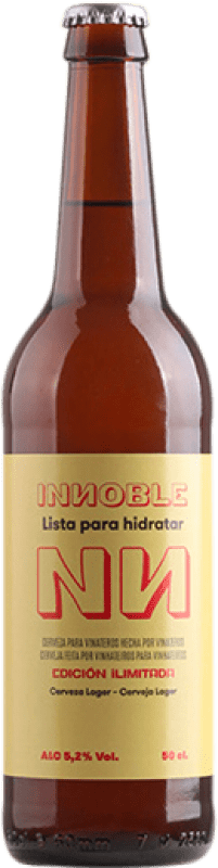 62,95 € Envío gratis | Caja de 6 unidades Cerveza Innoble Lager República Checa Botella Medium 50 cl
