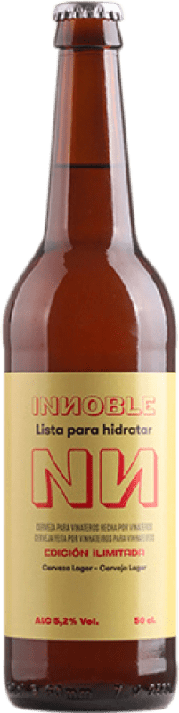 125,95 € 免费送货 | 盒装12个 啤酒 Innoble Lager 捷克共和国 中瓶装 50 cl