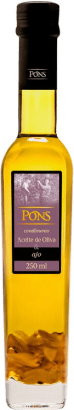 10,95 € Spedizione Gratuita | Olio d'Oliva Clos Pons Spagna Bottiglietta 25 cl Ajo — Aglio
