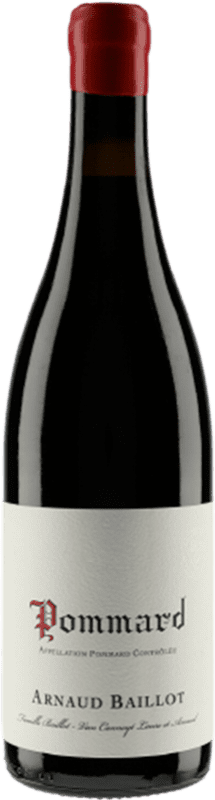 89,95 € Free Shipping | Red wine Domaine Arnaud Baillot Vieilles Vignes A.O.C. Pommard Burgundy France Pinot Black Bottle 75 cl