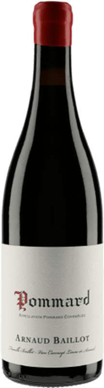 89,95 € Envio grátis | Vinho tinto Domaine Arnaud Baillot Vieilles Vignes A.O.C. Pommard Borgonha França Pinot Preto Garrafa 75 cl