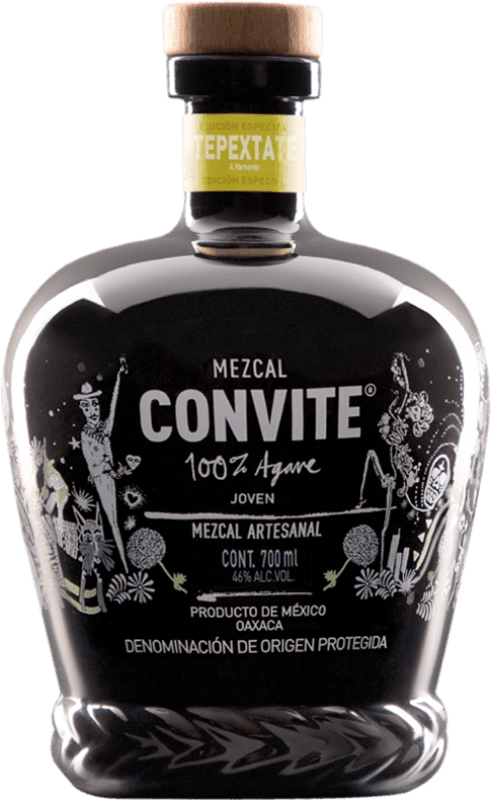 134,95 € Kostenloser Versand | Mezcal Convite Tepextate Mexiko 70 cl