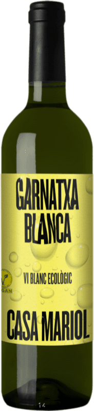 7,95 € Spedizione Gratuita | Vino bianco Casa Mariol D.O. Terra Alta Catalogna Spagna Grenache Bianca Bottiglia 75 cl