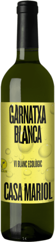 7,95 € Envío gratis | Vino blanco Casa Mariol D.O. Terra Alta Cataluña España Garnacha Blanca Botella 75 cl