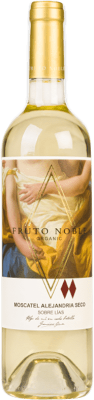 8,95 € Envío gratis | Vino blanco FG Francisco Gómez Fruto Noble D.O. Alicante España Moscatel de Alejandría Botella 75 cl