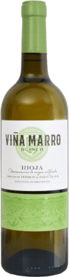 5,95 € Envio grátis | Vinho branco Domeco de Jarauta Viña Marro Blanco D.O.Ca. Rioja La Rioja Espanha Viura, Grenache Branca Garrafa 75 cl