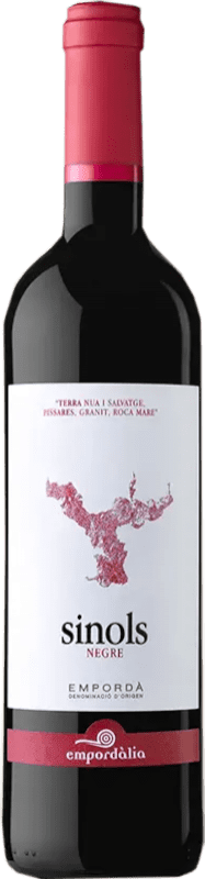 6,95 € Envio grátis | Vinho tinto Empordàlia Sinols D.O. Empordà Catalunha Espanha Grenache, Carignan Garrafa 75 cl