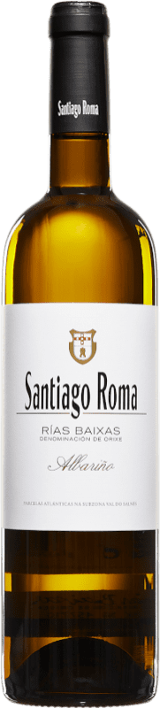 19,95 € 免费送货 | 白酒 Santiago Roma D.O. Rías Baixas 加利西亚 西班牙 Albariño 瓶子 75 cl