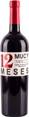 11,95 € Envio grátis | Vinho tinto Mucy 12 Meses Crianza D.O. Cigales Espanha Tempranillo Garrafa 75 cl