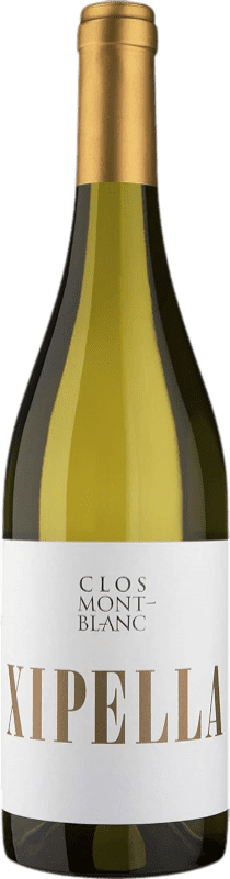 10,95 € Бесплатная доставка | Белое вино Clos Montblanc Xipella Blanc D.O. Conca de Barberà Испания Macabeo, Sauvignon White, Parellada бутылка 75 cl