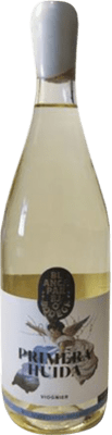 14,95 € Envio grátis | Vinho Branco Blanca Parejo Primera Huida Espanha Viognier 75 cl