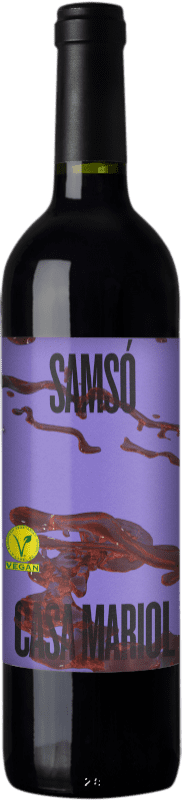 7,95 € Free Shipping | Red wine Casa Mariol D.O. Terra Alta Catalonia Spain Samsó Bottle 75 cl