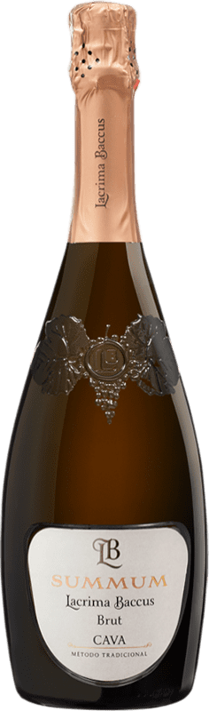 11,95 € Envio grátis | Espumante branco Lavernoya Lacrima Baccus Summum Brut D.O. Cava Espanha Pinot Preto, Xarel·lo Garrafa 75 cl