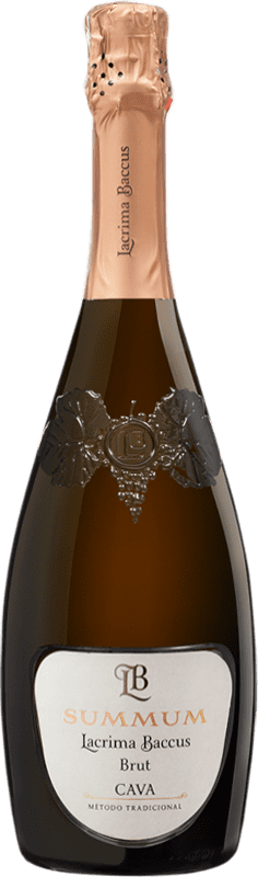 11,95 € 送料無料 | 白スパークリングワイン Lavernoya Lacrima Baccus Summum Brut D.O. Cava スペイン Pinot Black, Xarel·lo ボトル 75 cl