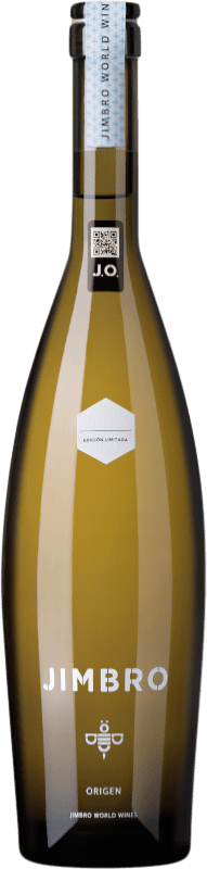 15,95 € Envío gratis | Vino blanco Jimbro World Origen Blanco España Malvasía, Rabigato Botella 75 cl