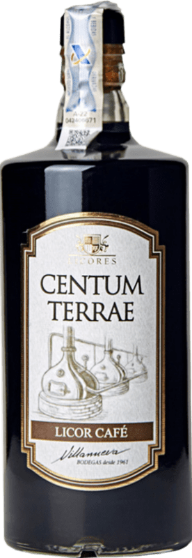 13,95 € Kostenloser Versand | Liköre Villanueva Senra Café Centum Terrae Spanien Flasche 70 cl