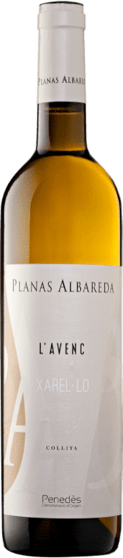 6,95 € Envio grátis | Vinho branco Planas Albareda L'Avenc D.O. Penedès Catalunha Espanha Xarel·lo Garrafa 75 cl