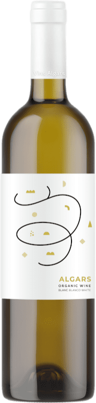 5,95 € Spedizione Gratuita | Vino bianco Algars Blanc D.O. Terra Alta Catalogna Spagna Grenache Bianca Bottiglia 75 cl