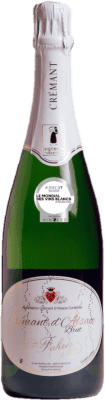 14,95 € Envío gratis | Espumoso Blanco Sylvie Fahrer Brut A.O.C. Crémant d'Alsace Alsace Francia Riesling, Pinot Blanco Botella 75 cl