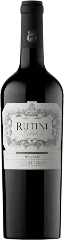 38,95 € Envoi gratuit | Vin rouge Rutini I.G. Mendoza Mendoza Argentine Malbec Bouteille 75 cl