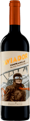 6,95 € Бесплатная доставка | Красное вино Pagos del Rey El Aviador I.G.P. Vino de la Tierra de Castilla y León Кастилия-Леон Испания Tempranillo бутылка 75 cl