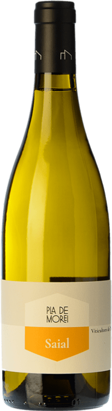 17,95 € 免费送货 | 白酒 Pla de Morei Saial 加泰罗尼亚 西班牙 Grenache White, Chardonnay, Incroccio Manzoni 瓶子 75 cl