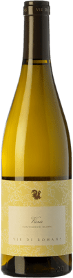 35,95 € Envío gratis | Vino Blanco Vie di Romans Vieris D.O.C. Friuli Isonzo Friuli-Venezia Giulia Italia Sauvignon Botella 75 cl