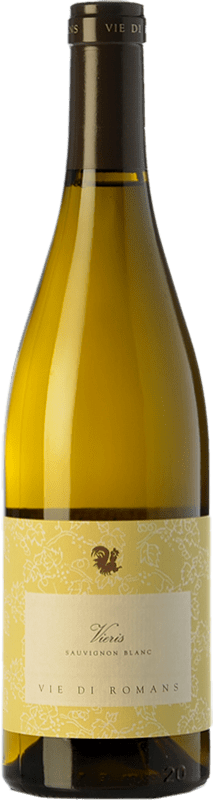 35,95 € 免费送货 | 白葡萄酒 Vie di Romans Vieris D.O.C. Friuli Isonzo 弗留利 - 威尼斯朱利亚 意大利 Sauvignon — 苏维浓 75 cl