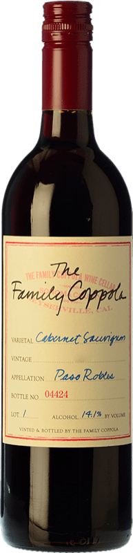 15,95 € Бесплатная доставка | Красное вино Francis Ford Coppola The Family I.G. Paso Robles Соединенные Штаты Syrah — Сира, Cabernet Sauvignon — Каберне Совиньон 75 cl