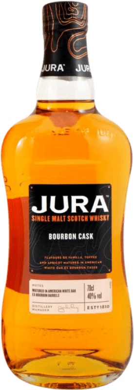 35,95 € 免费送货 | 威士忌单一麦芽威士忌 Isle of Jura Bourbon Cask 英国 瓶子 70 cl